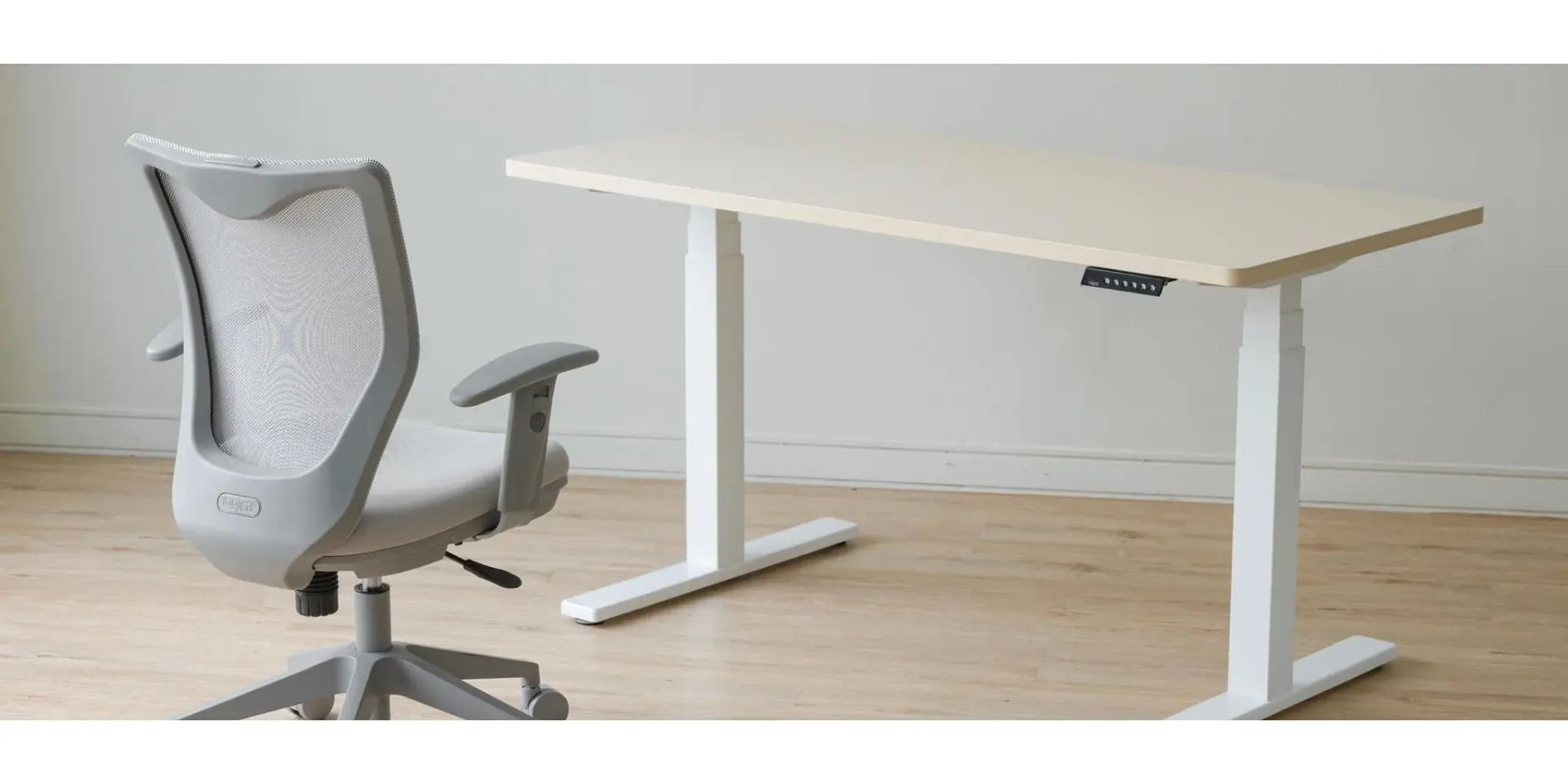 ergonomic chair and desk